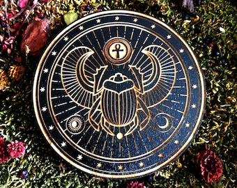 Egypt, Sacred Black Scarab, Pyramid and Pharaoh, Egyptian Gods