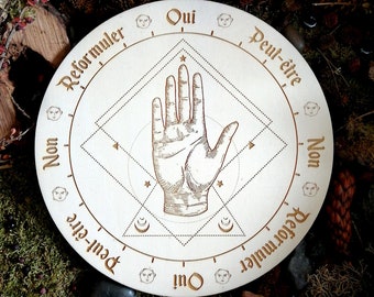 Pendulum, Esotericism, Divination Tray, Clairvoyance, Dowsing, Clairvoyance Esoteric Tool, Divinatory Tray