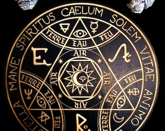 Esotericism, magic, high magic, witchcraft, witch, occult art and full moon ritual for followers of magic and witchcraft
