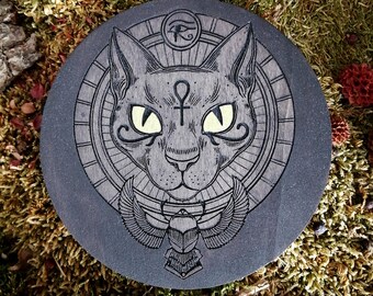 Egypt, Esotericism, Bastet, Egyptian Divinity, Esoteric Altar, Isis, Pharaoh and Egyptian ritual, Egyptian Magic, Occult object