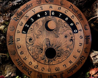 Esotericism, Pendulum, Divination Board, Ouija, Divinatory Arts, Pendulum Accessory, Esoteric Tools, Moon, Sun, Dowsing