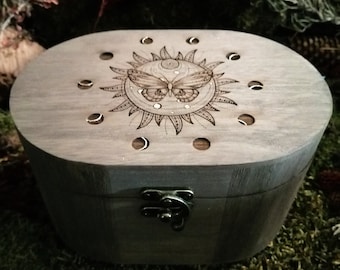 Esotericism, Box, Wicca, Storage box for accessories