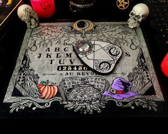 Harry Potter, Ouija, Esotericism and Wooden Ouija Board, Harry Potter, Spiritism and Witchcraft, Planchette, Hogwarts Ouija Board