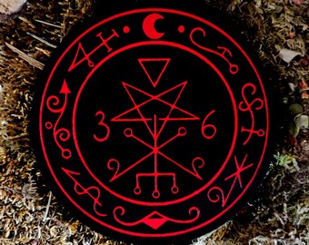 Lilith, Object of Worship, Sigil, Occult, Witchcraft, Ritual, Demonology, Esotericism, Invocation, Decoration, Occult
