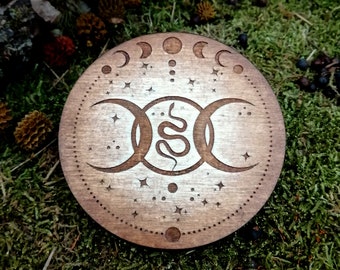 Esotericism, Lilith, Moon, Wicca, Magic, Esoteric Altar, Occult, wiccan, witch, ritual magic circle