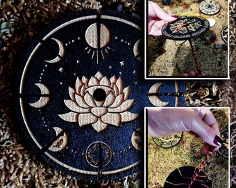 Witchcraft, mystical esotericism, Witches' Weaving, Ritual and Enchanted Spell, Bracelet, Object Enchantment.