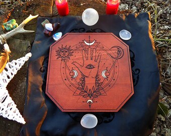 Esotericism, Moon, moon altar, Hecate, magic, wicca, paganism, Wiccan, witch and wizard reloading plate, Ritual and Witchcraft